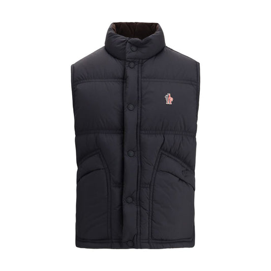 Moncler Grenoble Black Polyamide Sleveless Jacket