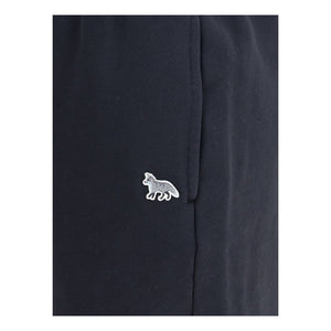 Maison Kitsuné Black Cotton Sportswear