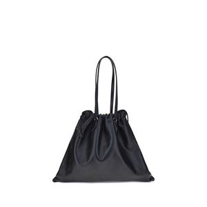 Jimmy Choo Black Calf Leather Bos Taurus Shoulder Bag