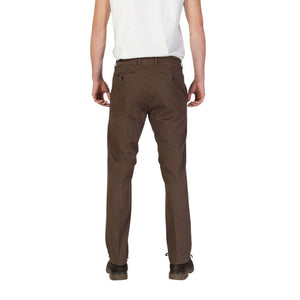 Borghese Brown Cotton Skinny Pants