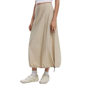 Desigual Beige Cotton Long Skirt
