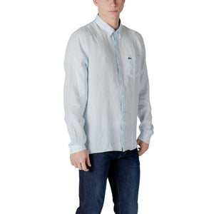Lacoste Blue Linen Shirt