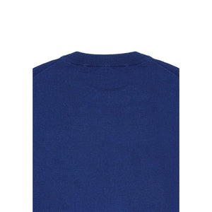 Love Moschino Blue Wool Sweatshirt