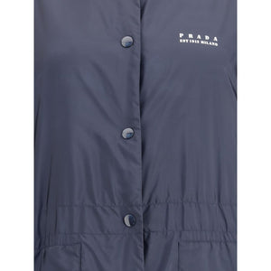 Prada Blue Recycled Polyamide Clothing