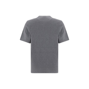 Brunello Cucinelli Gray Cotton T-Shirt