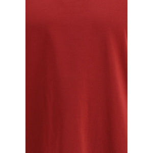 Brunello Cucinelli Red Cotton T-Shirt
