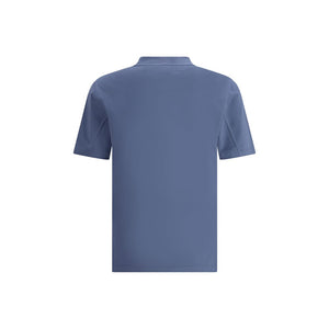 Brunello Cucinelli Blue Cotton T-Shirt