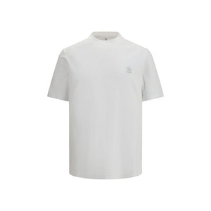 Brunello Cucinelli White Cotton T-Shirt