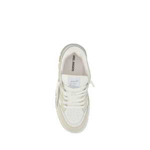 Axel Arigato White Calf Leather Bos Taurus Low Top Sneakers