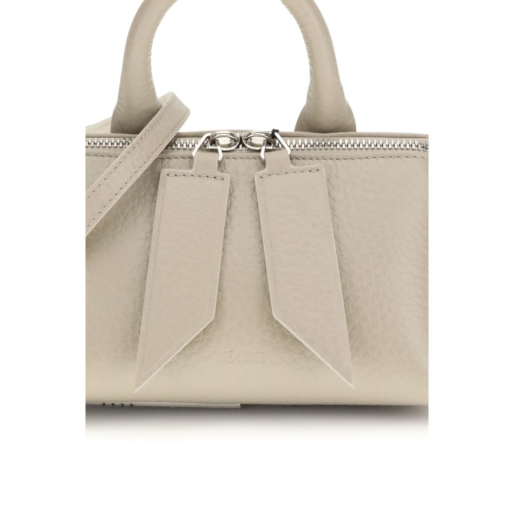 The Attico Beige Calf Leather Bos Taurus Handbag
