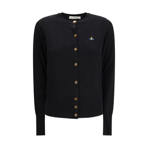 Vivienne Westwood Black Cotton Cardigan