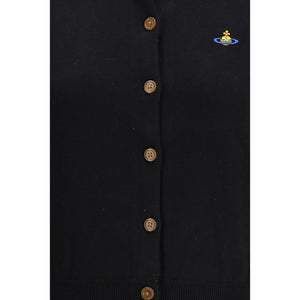 Vivienne Westwood Black Cotton Cardigan