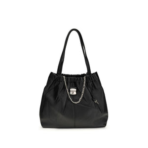 Marc Jacobs Black Calf Leather Bos Taurus Shoulder Bag