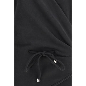 The Attico Black Cotton Casual Dress