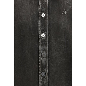 The Attico Black Denim Shirt