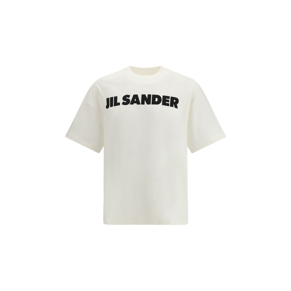 Jil Sander Cream Cotton T-Shirt