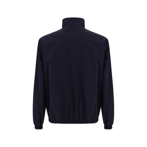 Brunello Cucinelli Blue Polyamide Shell Jacket