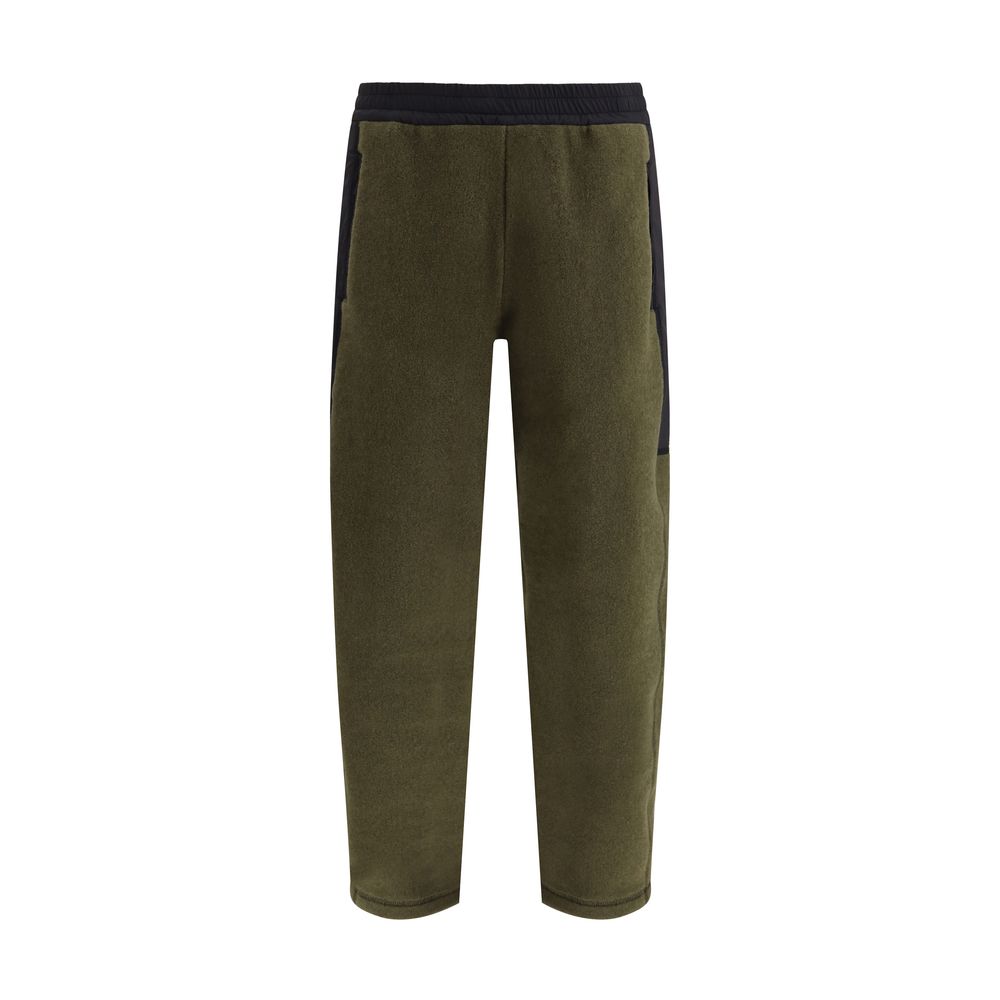 LAMINAR Green Polyester Athletic Pants