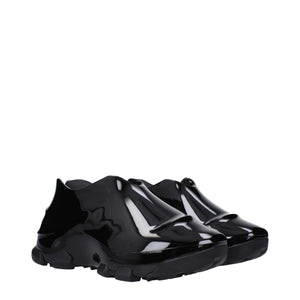 Givenchy Black Cotton Low Top Sneakers