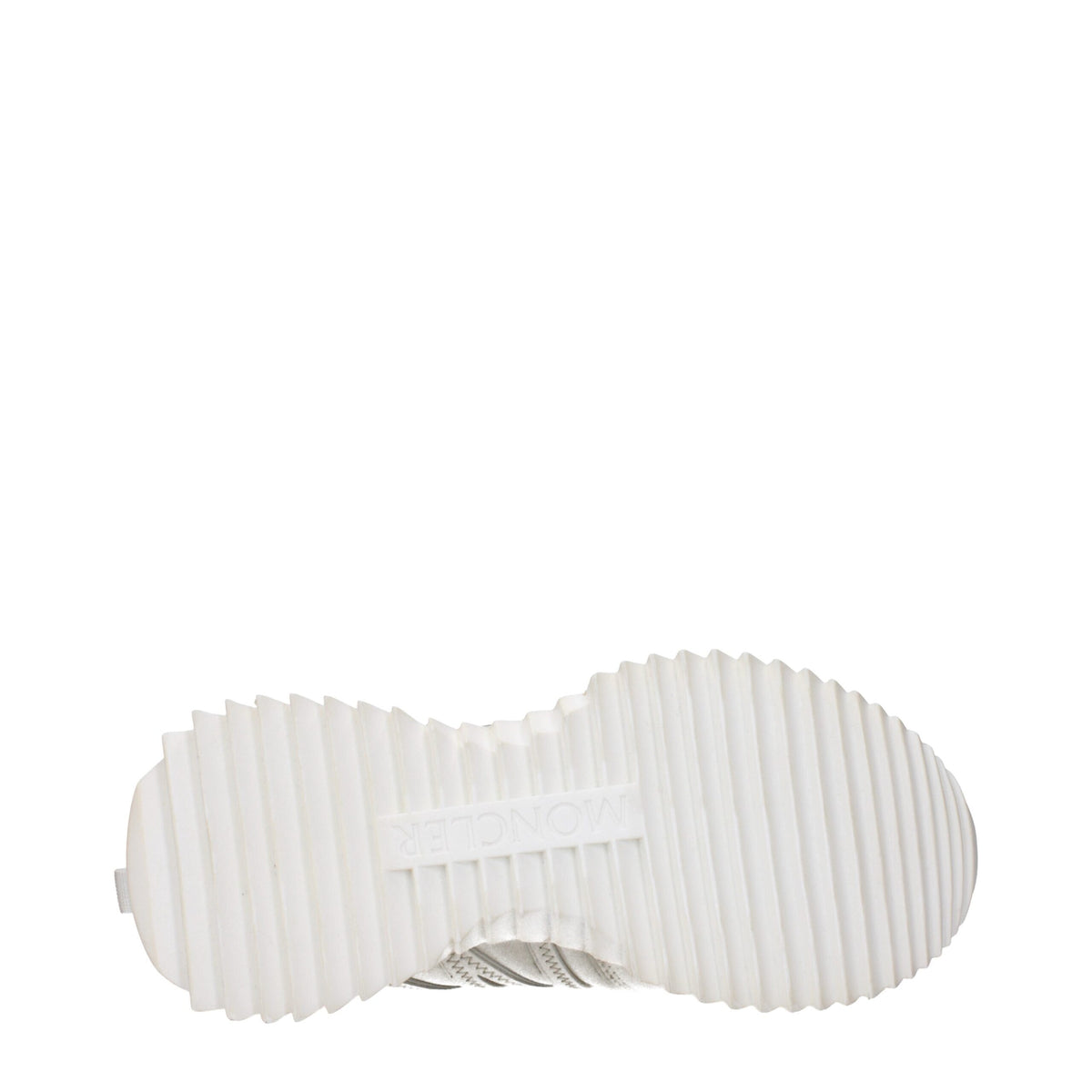 Moncler Beige Leather Low Top Sneakers