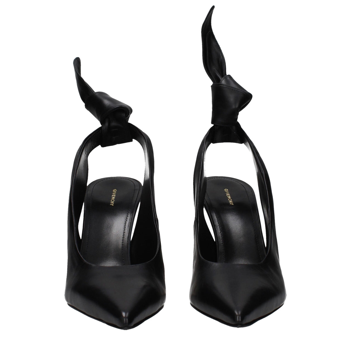 Givenchy Black Leather Pumps