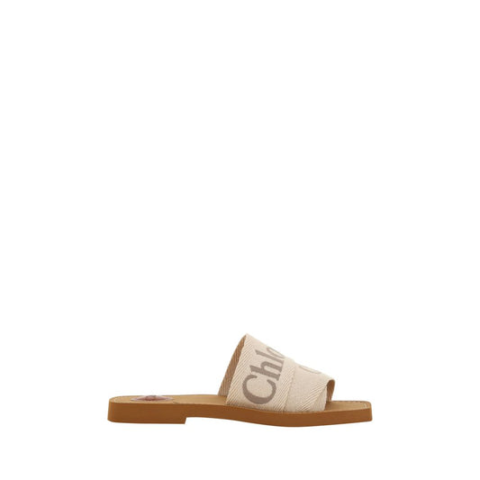 Chloé Multicolor Rubber Flat Sandals