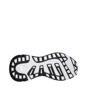 Dolce & Gabbana White Fabric Athletic Sneakers