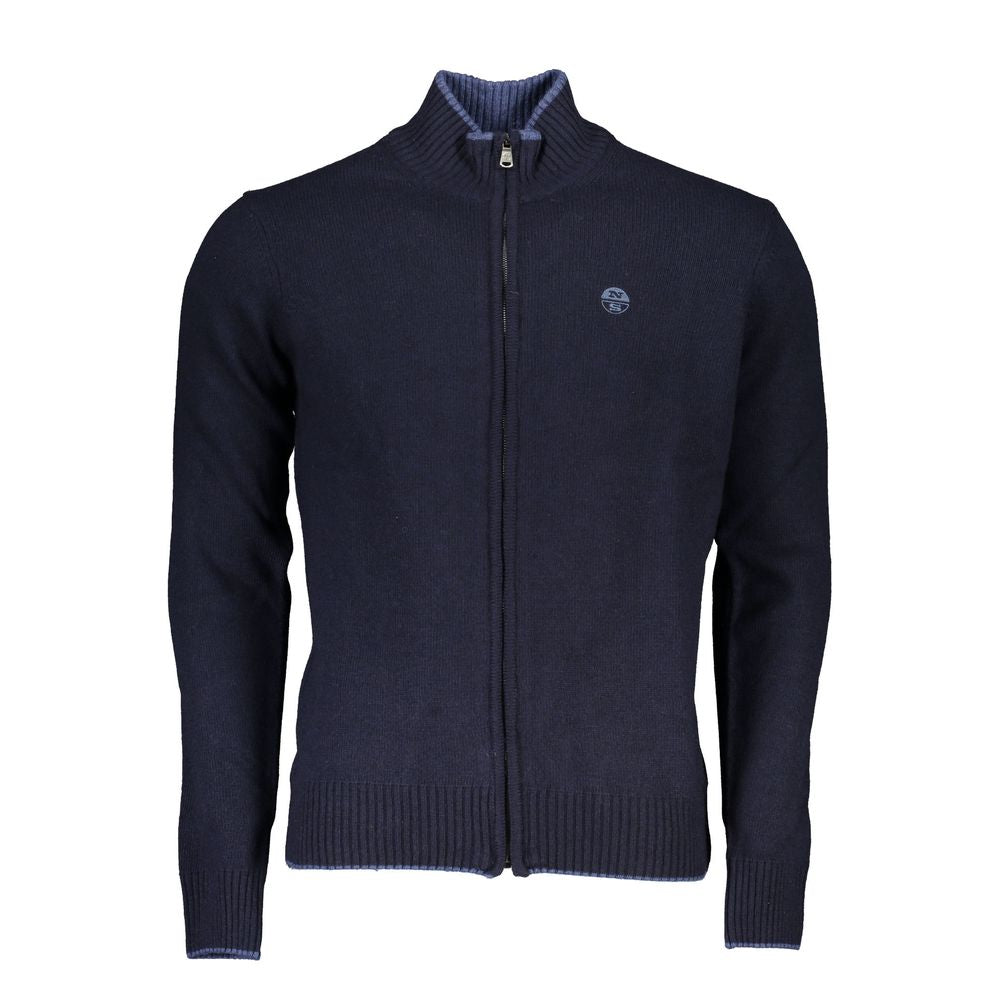 North Sails Blue Poliammide Men Cardigan