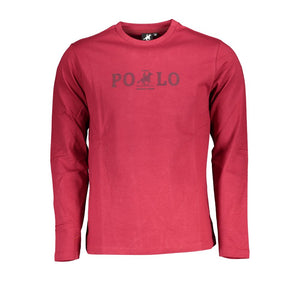 U.S. Grand Polo Red Cotton T-Shirt