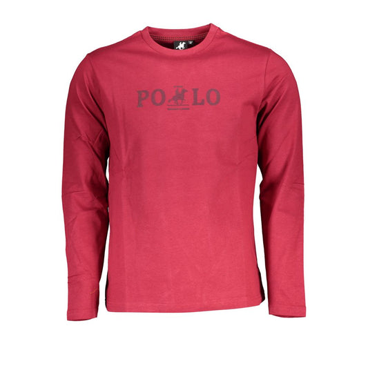 U.S. Grand Polo Red Cotton T-Shirt