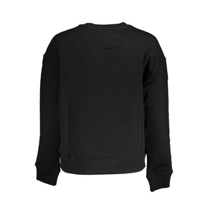 Tommy Hilfiger Black Cotton Men Sweatshirt