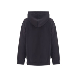 Ganni Black Fabric Sweatshirt