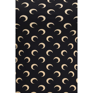 Marine Serre Black Polyamide Top