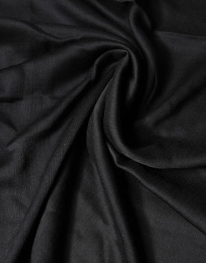 Dolce & Gabbana Black Lace Stole Neck Wrap Shawl Scarf