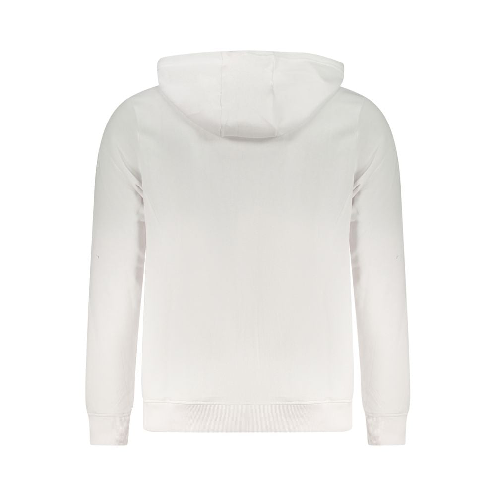 U.S. Grand Polo White Cotton Men's Hooded Sweatshirt
