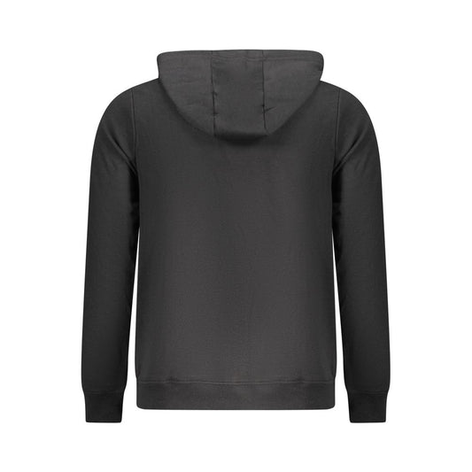 U.S. Grand Polo Black Cotton Men's Hoodie