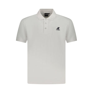 U.S. Grand Polo Bianco Cotton Mens Polo Shirt
