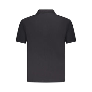 U.S. Grand Polo Black Cotton Polo Shirt