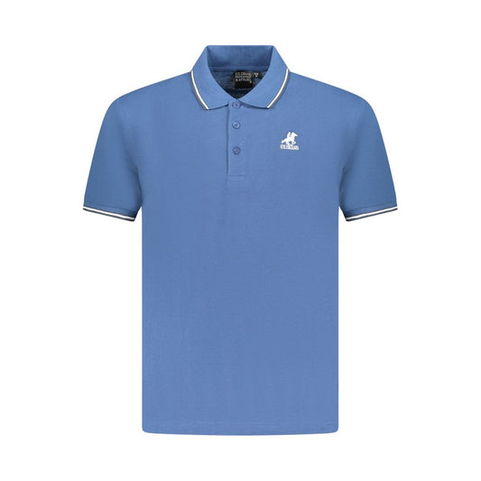 U.S. Grand Polo Blue Cotton Polo Shirt