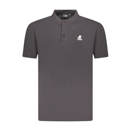 U.S. Grand Polo Black Cotton Polo Shirt