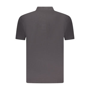 U.S. Grand Polo Black Cotton Polo Shirt