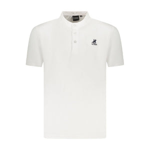 U.S. Grand Polo White Cotton Polo Shirt