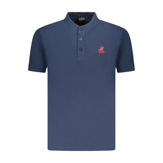 U.S. Grand Polo Blue Cotton Polo Shirt