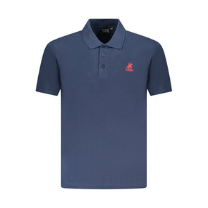 U.S. Grand Polo Blue Cotton Men Polo Shirt