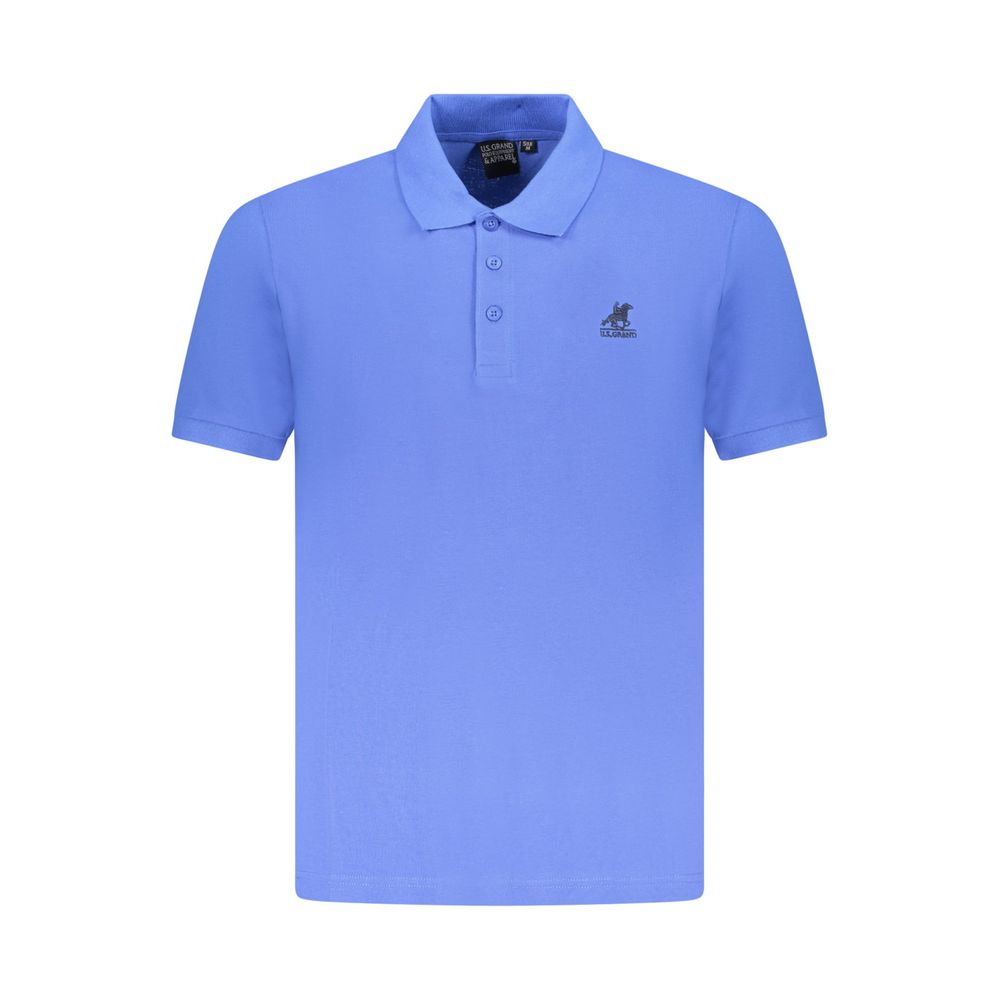 U.S. Grand Polo Blue Cotton Polo Shirt