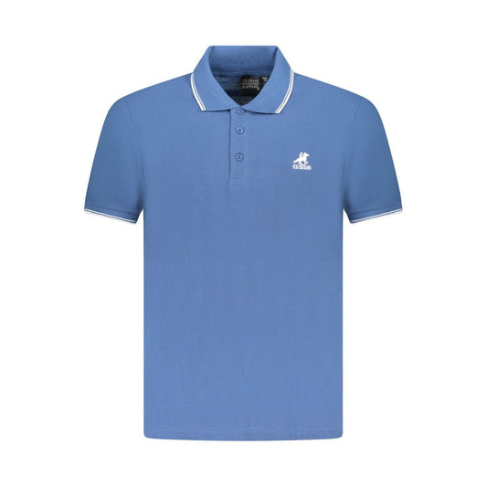 U.S. Grand Polo Blue Cotton Men Polo Shirt