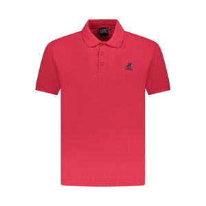 U.S. Grand Polo Rosso Cotton Men Polo Shirt