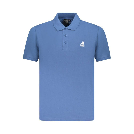 U.S. Grand Polo Blue Cotton Men Polo