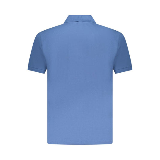 U.S. Grand Polo Blue Cotton Men Polo