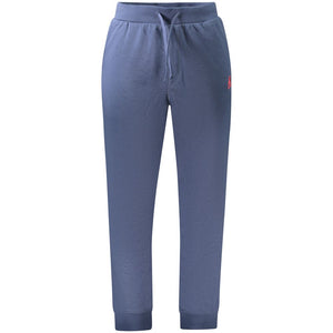 U.S. Grand Polo Blue Cotton Men's Sports Trouser